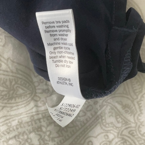 Athleta Marbella Blue-and-Yellow Dress, EUC - Picture 13 of 13